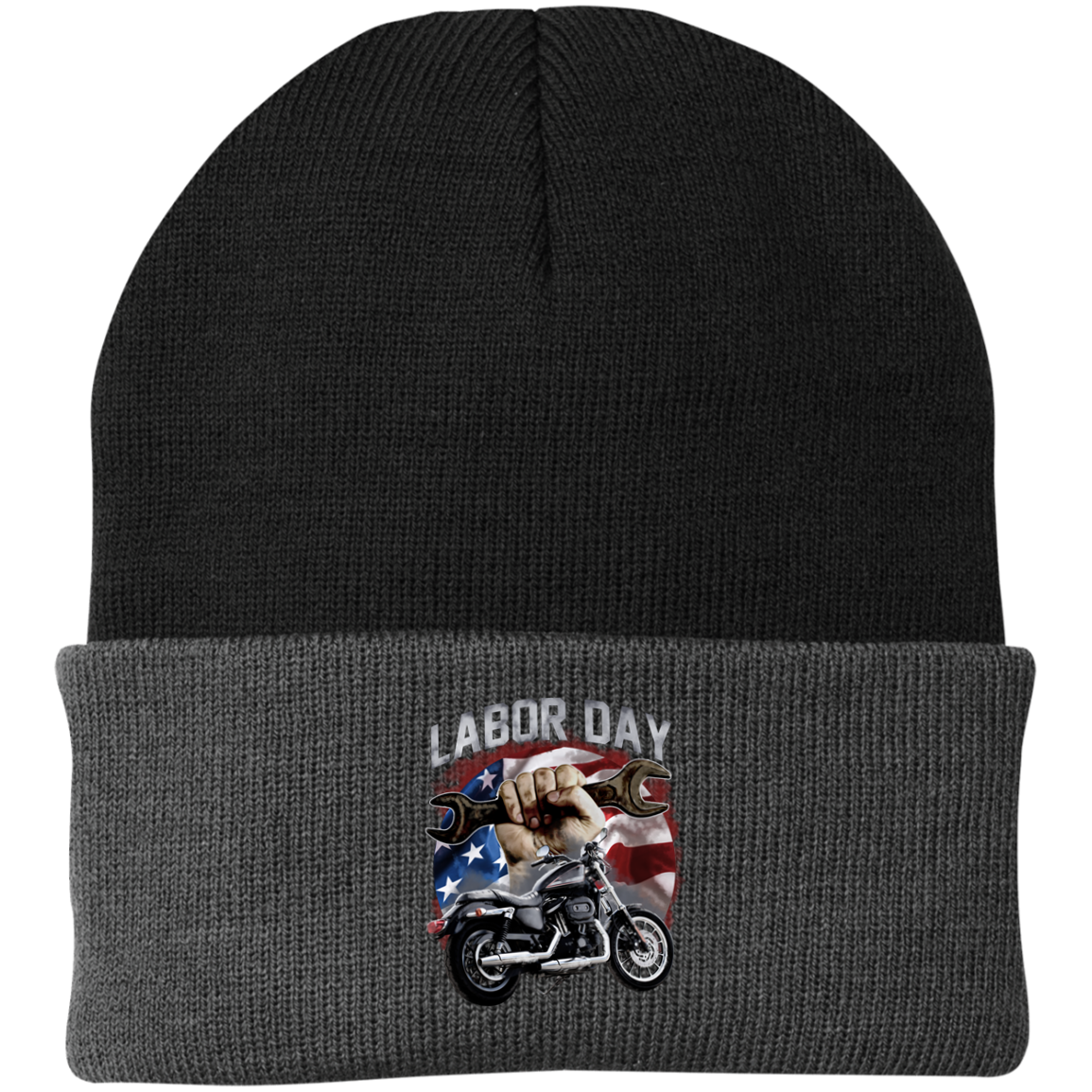 Labor Day Knit Cap