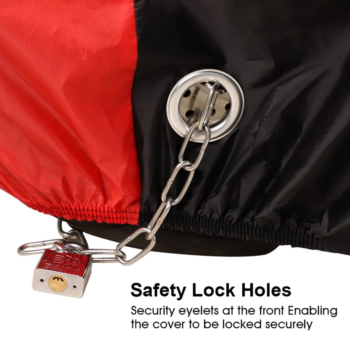 Sun Protector Motorcycle Cover - Red