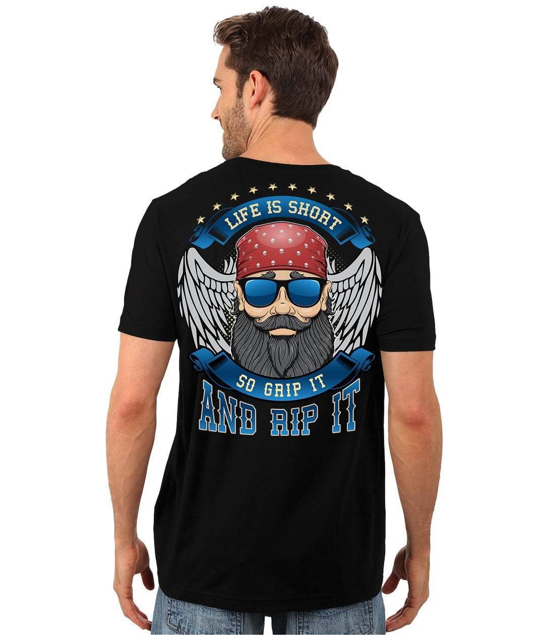 Men's Life Is Short So Grip It And Rip It T-Shirt