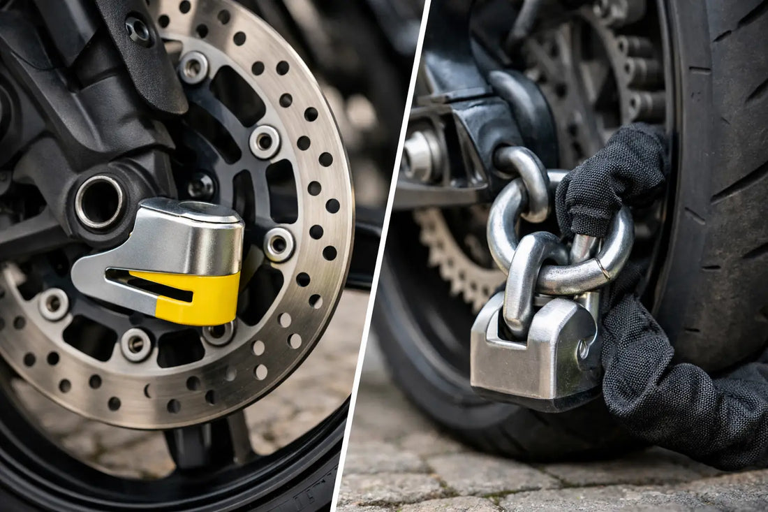 Disc Lock vs Chain Lock for Motorcycles