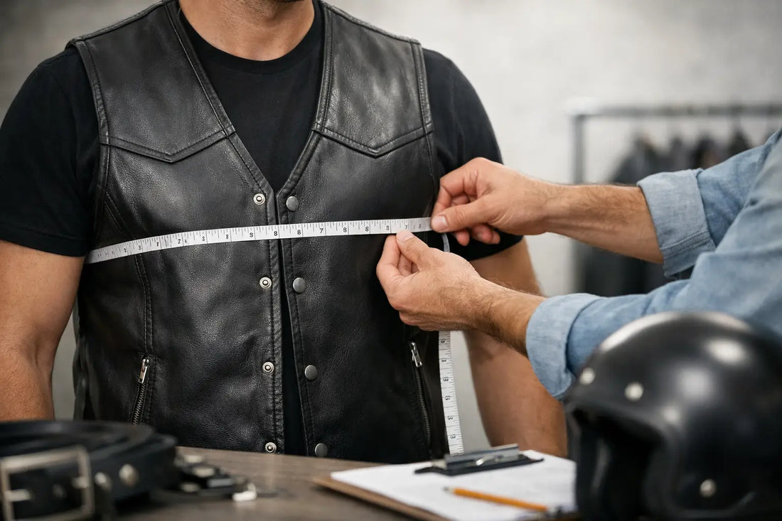 How to Size Biker Vest the Right Way