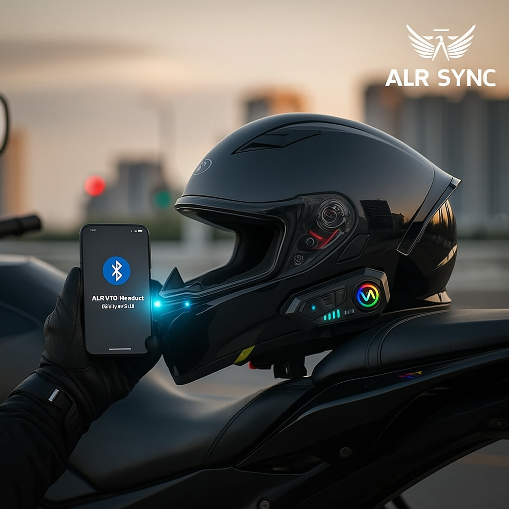 ALR  Motorcycle Helmet Bluetooth Headset