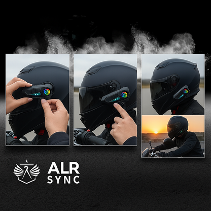 ALR  Motorcycle Helmet Bluetooth Headset