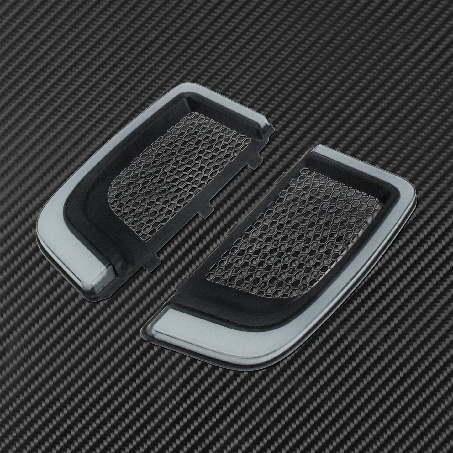 Enhance your Harley Touring Bike with the Motorcycle LED Turn Signal Light Fairing Lower Grills for Harley Touring, designed for BMW X5, X6, X7, and X8 models. Improve visibility and safety on the road.