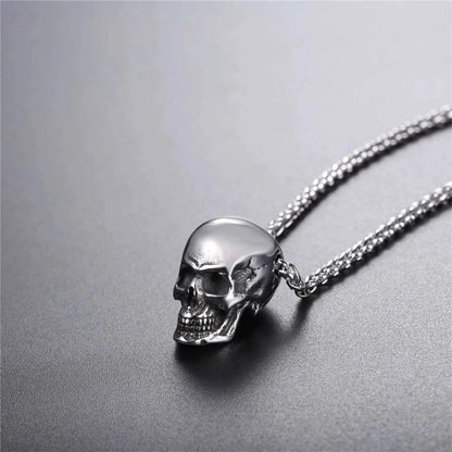 Gothic Punk Skull Necklace
