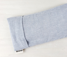 Load image into Gallery viewer, Extra cover for the long body pillow in buckwheat
