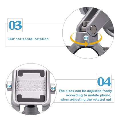 Handlebar Phone Mount Holder - American Legend Rider
