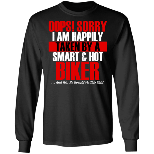 Women's Taken By A Smart & Hot Biker Long sleeves - American Legend Rider
