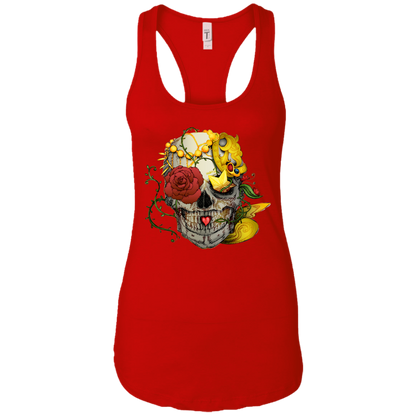 Rose Skull Tank Top - American Legend Rider