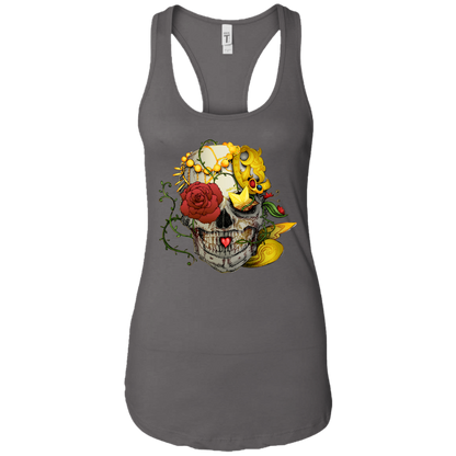 Rose Skull Tank Top - American Legend Rider