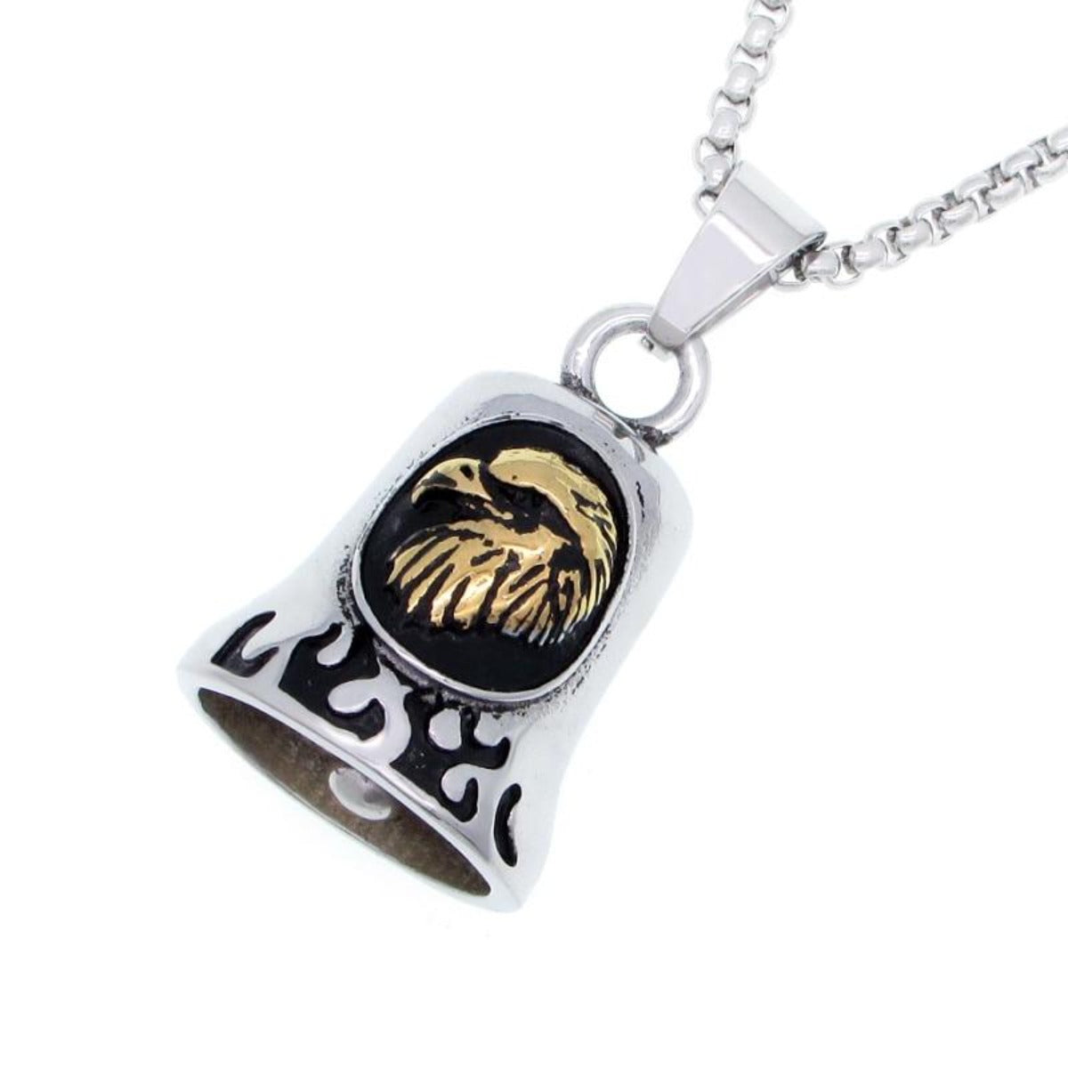Stainless Steel Eagle Design Gremlin Bell