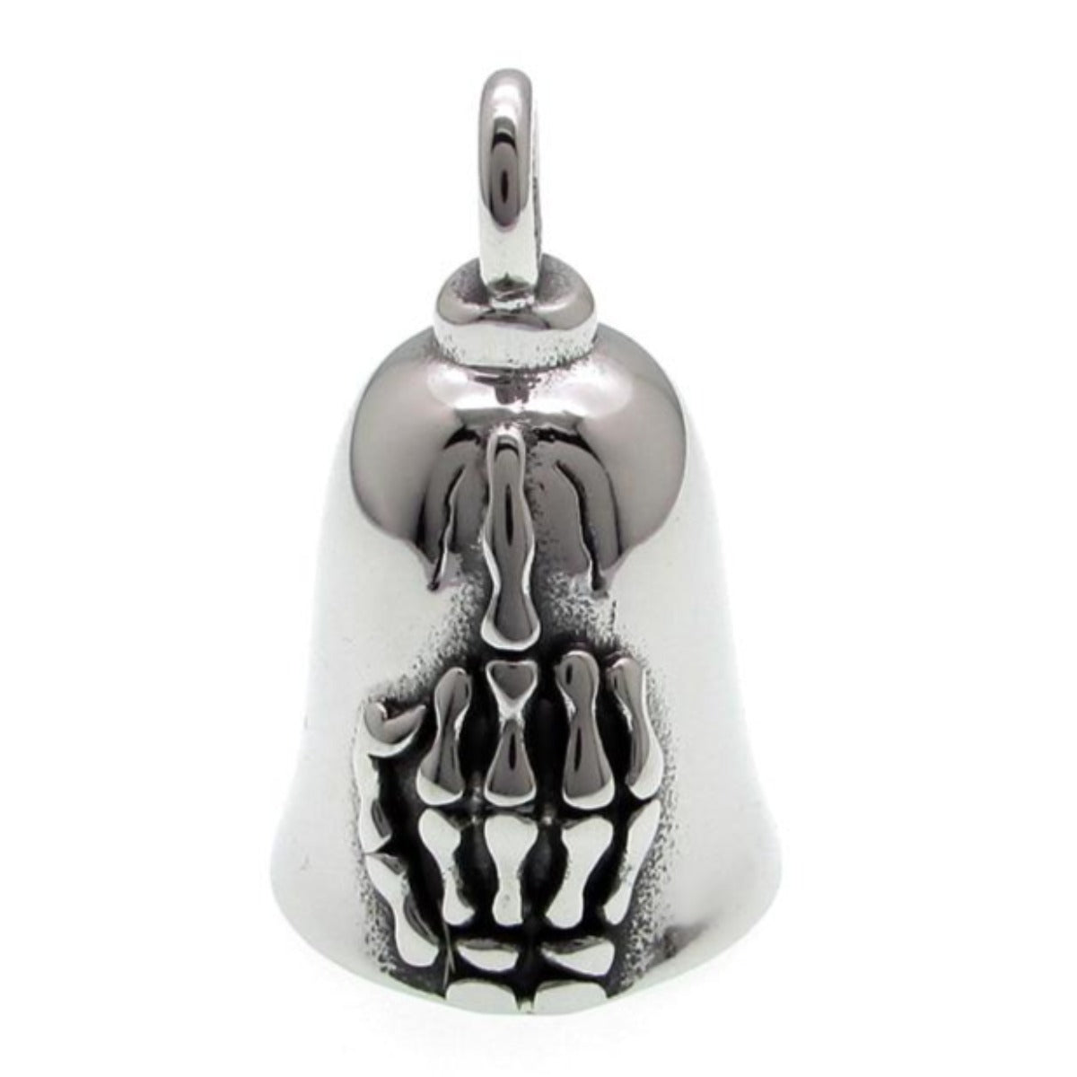 Stainless Steel Middle Finger Gremlin Bell