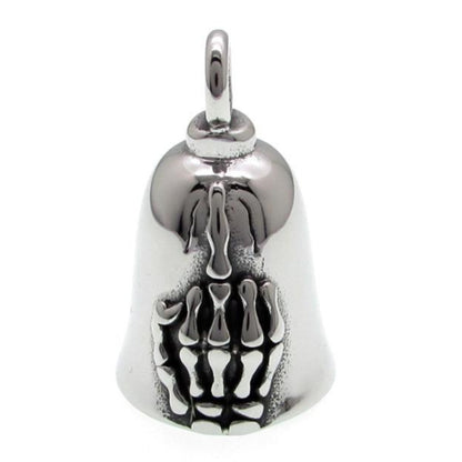 Stainless Steel Middle Finger Gremlin Bell