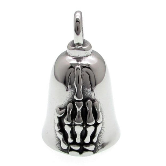 Stainless Steel Middle Finger Gremlin Bell