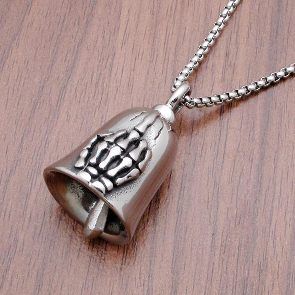 Stainless Steel Middle Finger Gremlin Bell