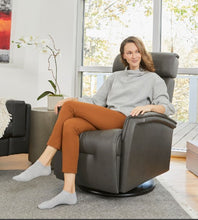 Charger l'image dans la galerie, Fauteuil inclinable Rome Whiskey ou Graphite
