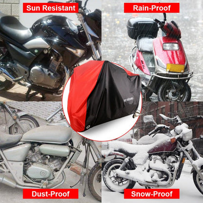 Sun Protector Motorcycle Cover - Red