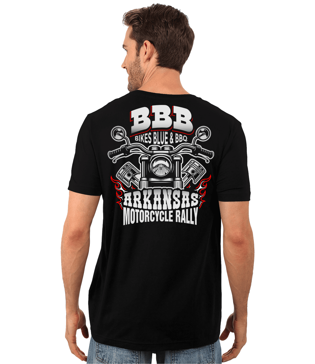 Bikes Blues & Bbq T-Shirt - American Legend Rider