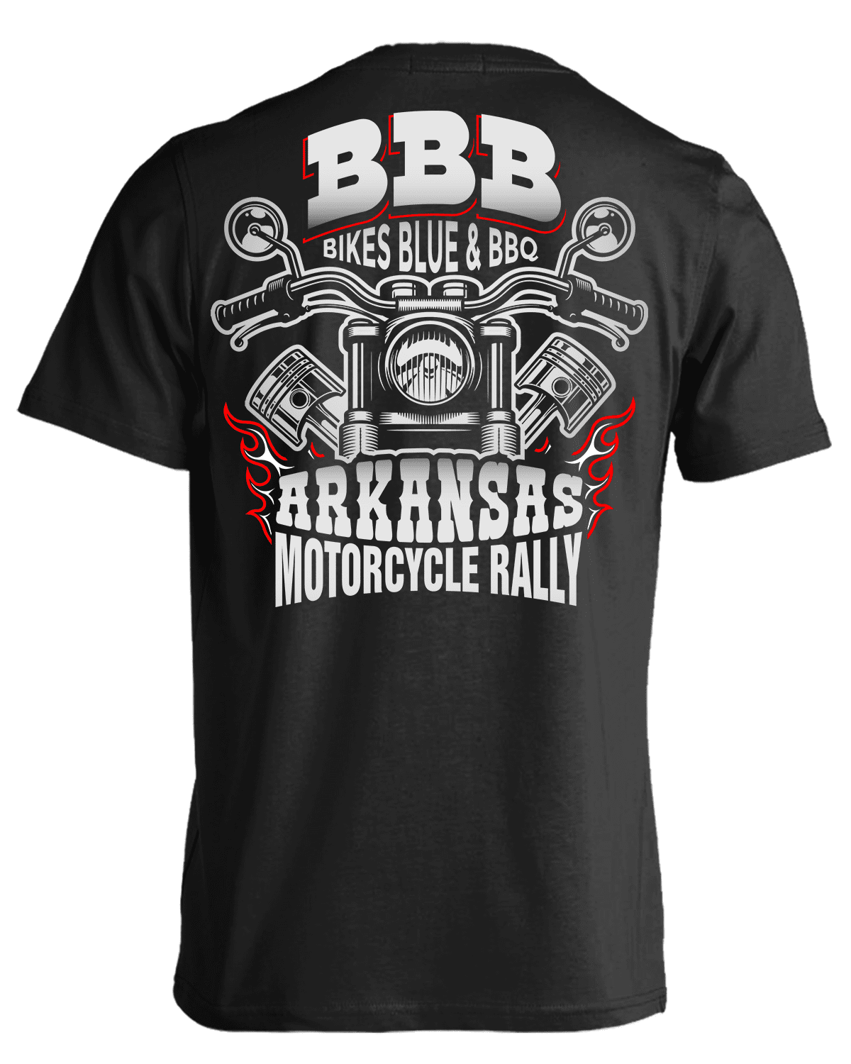 Bikes Blues & Bbq T-Shirt - American Legend Rider