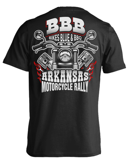 Bikes Blues & Bbq T-Shirt - American Legend Rider