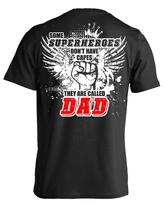 Superheroes Dad T-Shirt - American Legend Rider
