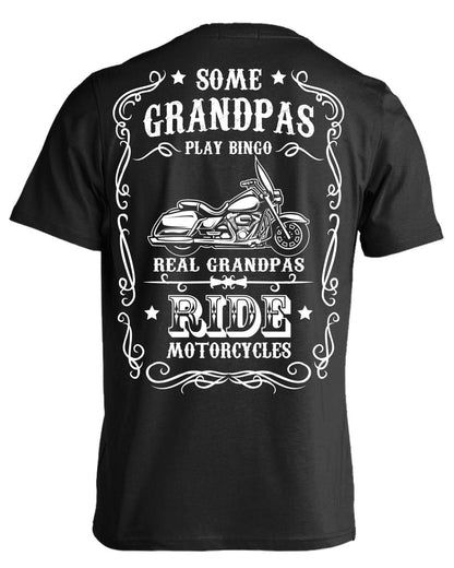 Grandpa Motorcycle T-Shirt - American Legend Rider