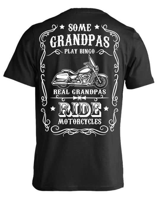 Grandpa Motorcycle T-Shirt - American Legend Rider