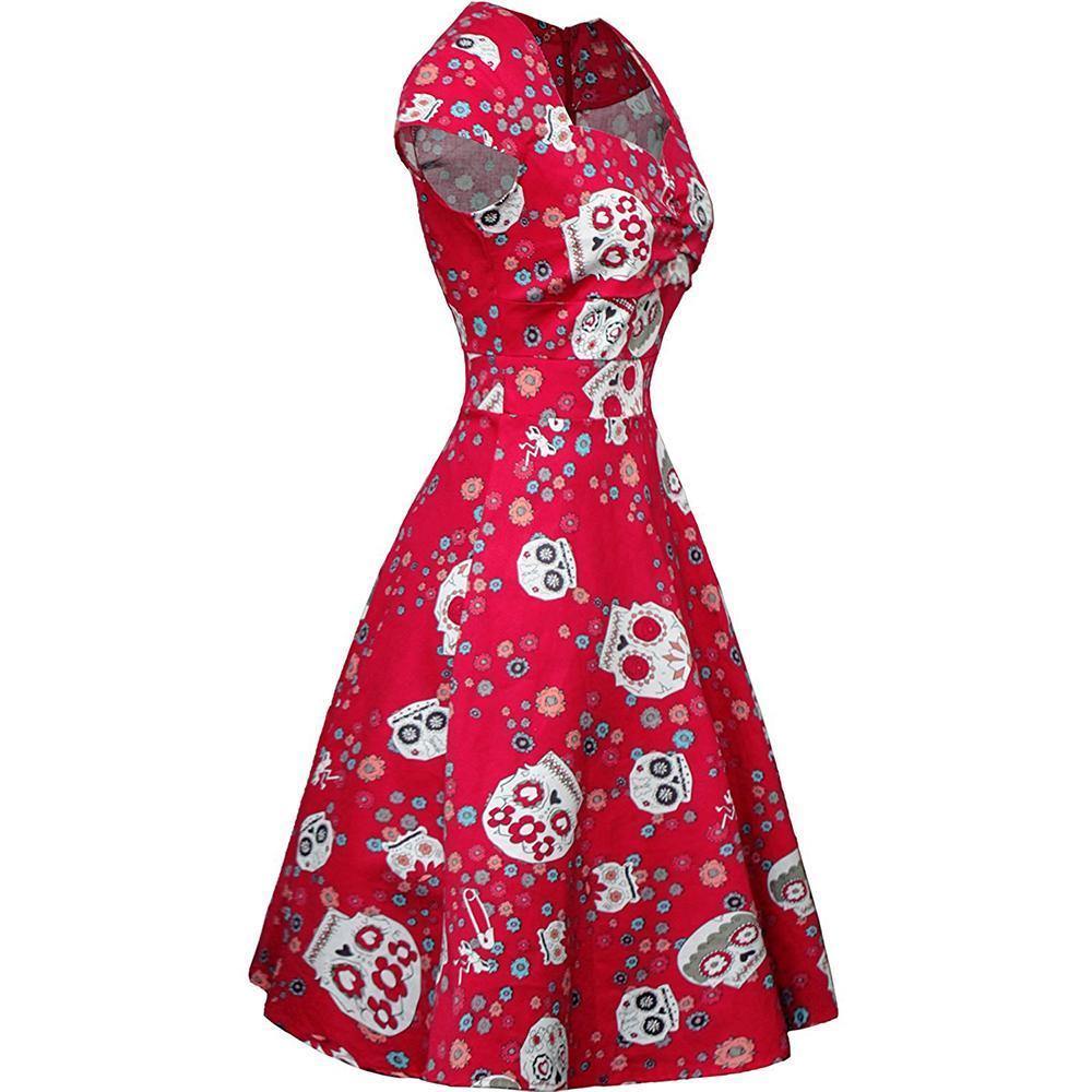 Vintage Skull Dress - American Legend Rider