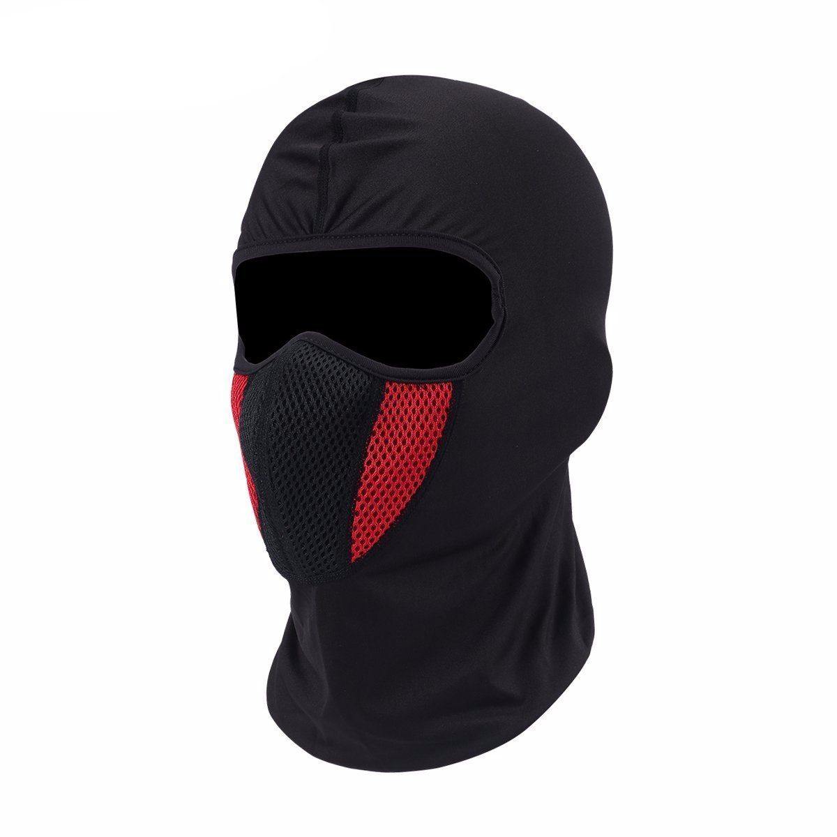 Motorcycle Full Face Mask, Lycra Mesh Fabric, One Size Fits All - American Legend Rider