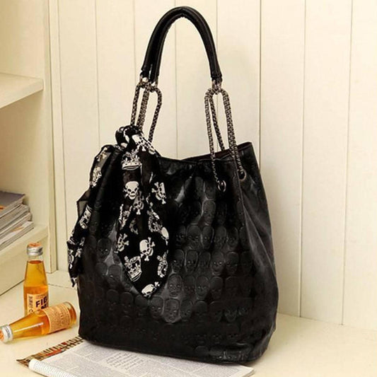 Vintage Skull Bag + Free Make-Up Bag - American Legend Rider