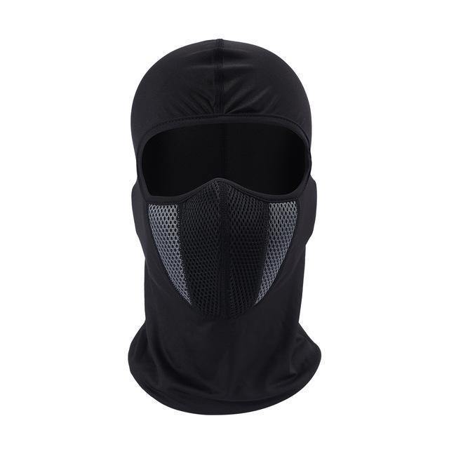 Motorcycle Full Face Mask, Lycra Mesh Fabric, One Size Fits All - American Legend Rider