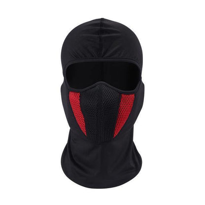 Motorcycle Full Face Mask, Lycra Mesh Fabric, One Size Fits All - American Legend Rider