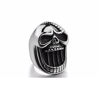 Titanium Steel Skull Ring Bottle Opener - American Legend Rider