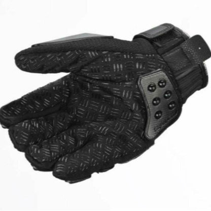 A pair of Madbike Motorcycle Gloves.