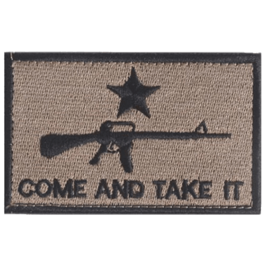 Come and Take It Gun Patch, 5cm x 8cm - American Legend Rider