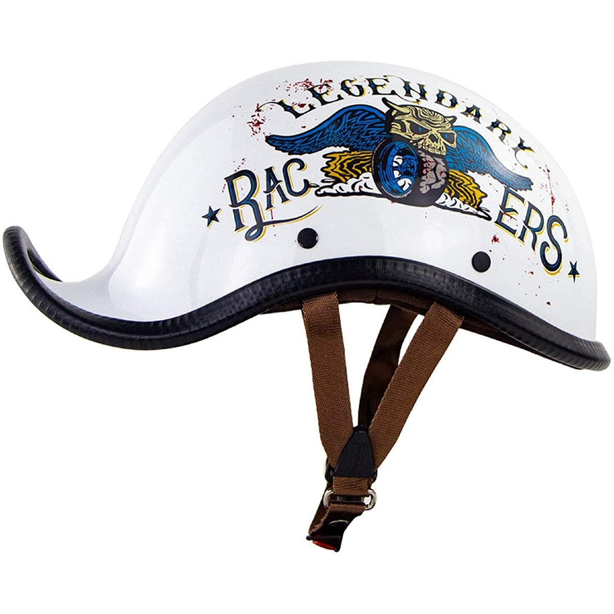 Legendary Racers Vintage German Motorcycle Helmet