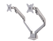 Load image into Gallery viewer, Upcentric articulated dual monitor arm
