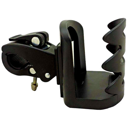 Iron Horse™ Quick Release Drink Holder Mount, Black - American Legend Rider